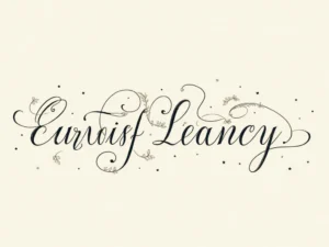 Cursive Alphabet